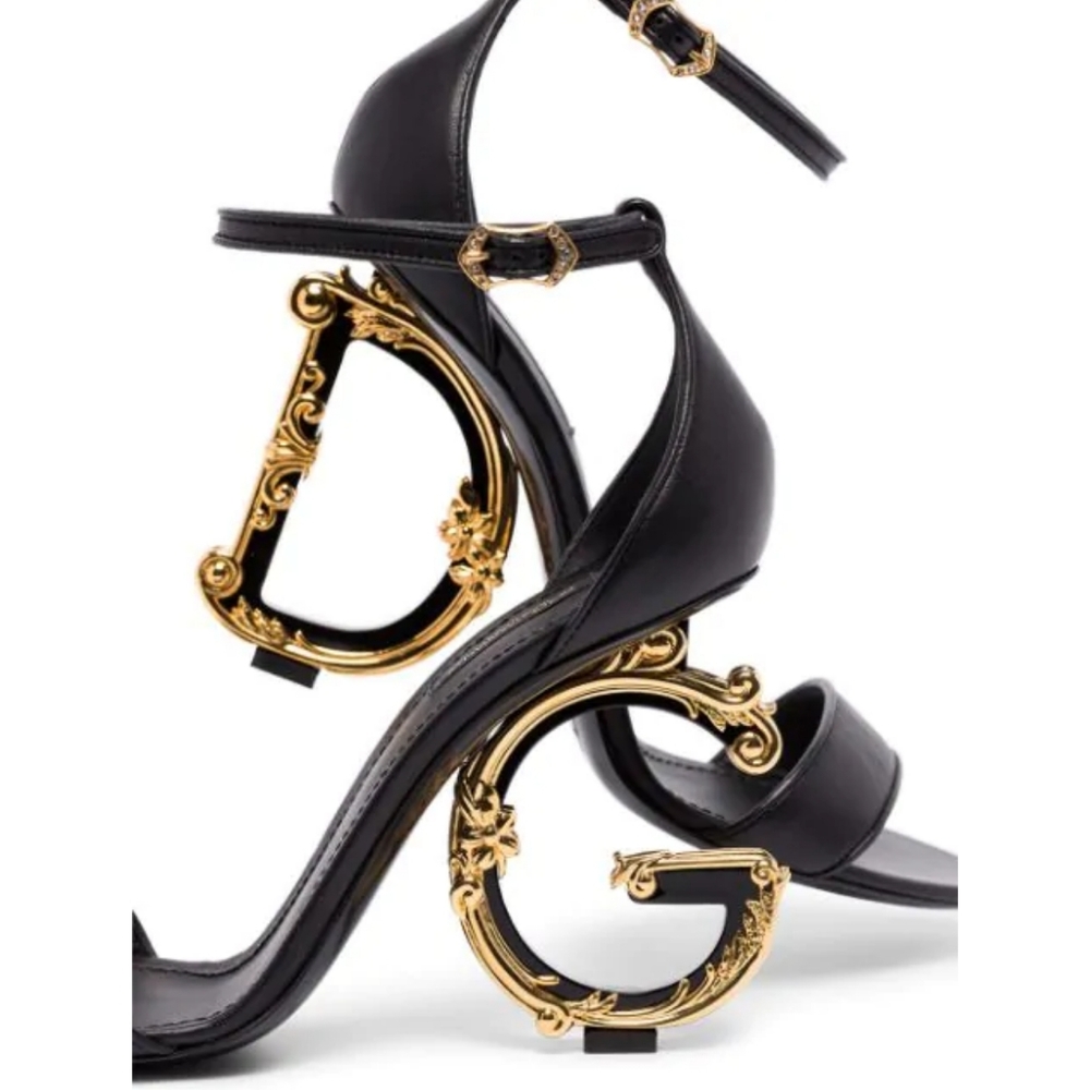 D&G Sculpted-Heel Sandals View 2